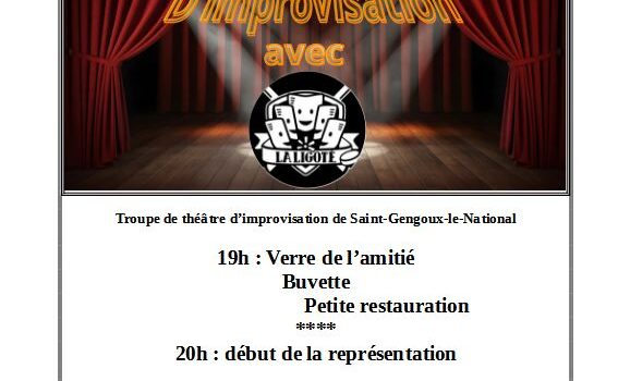 Théâtre d&rsquo;impro, vendredi 6 Février 🎉